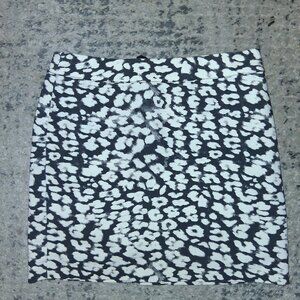 H&M Animal Print Mini Skirt Size 4